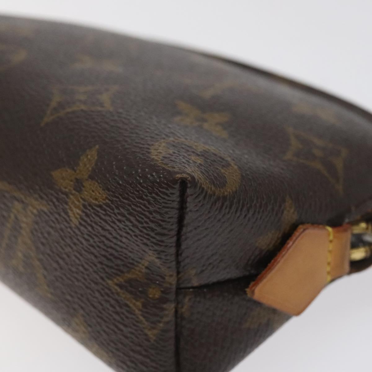 LOUIS VUITTON Monogram Pochette Cosmetic PM Pouch M43998 LV Auth 124032