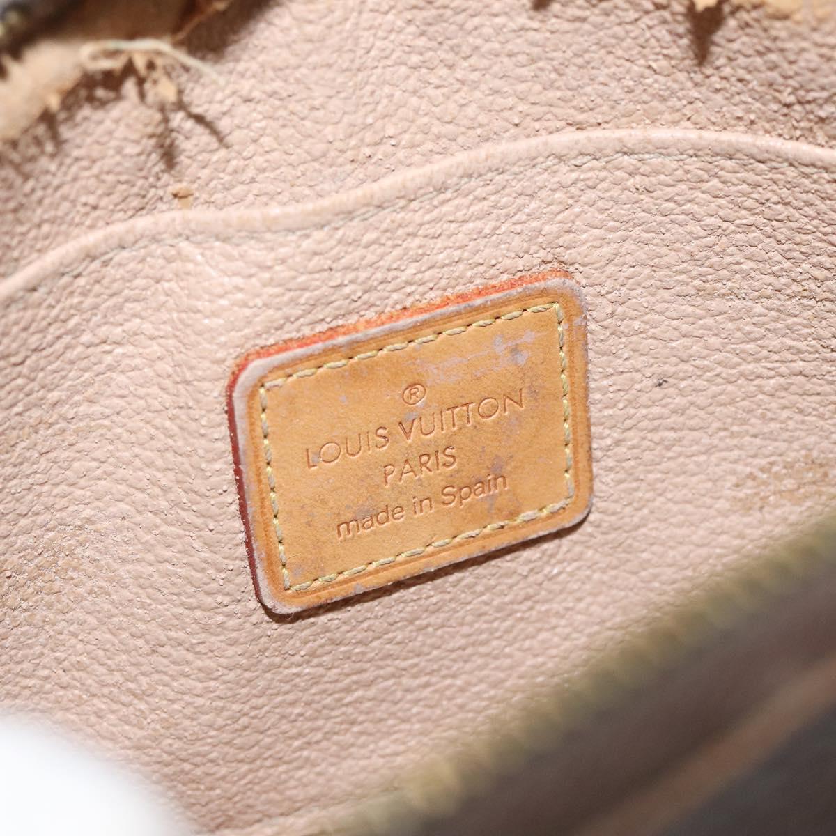 LOUIS VUITTON Monogram Pochette Cosmetic PM Pouch M43998 LV Auth 124032