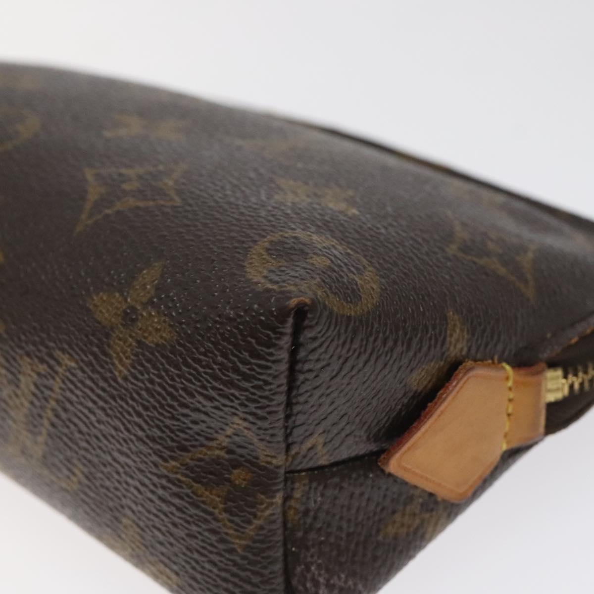 LOUIS VUITTON Monogram Pochette Cosmetic PM Pouch M43998 LV Auth 124032