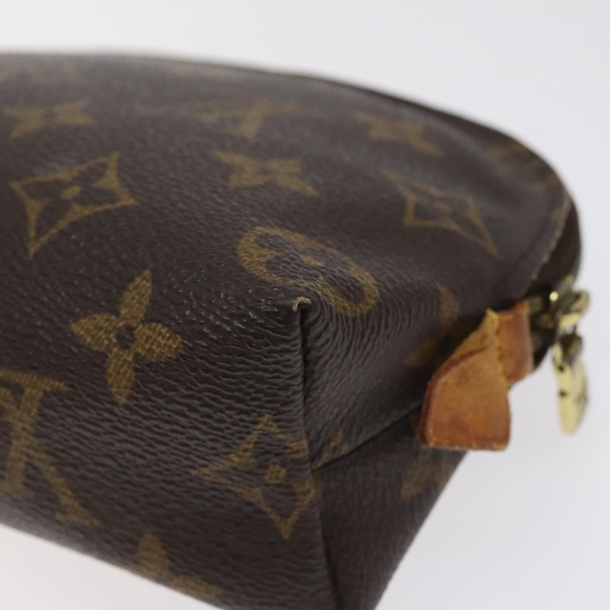 LOUIS VUITTON Monogram Pochette Cosmetic PM Pouch M43998 LV Auth 124034