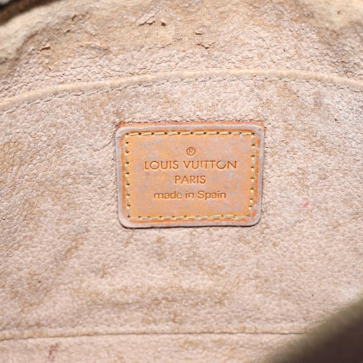 LOUIS VUITTON Monogram Pochette Cosmetic PM Pouch M43998 LV Auth 124034