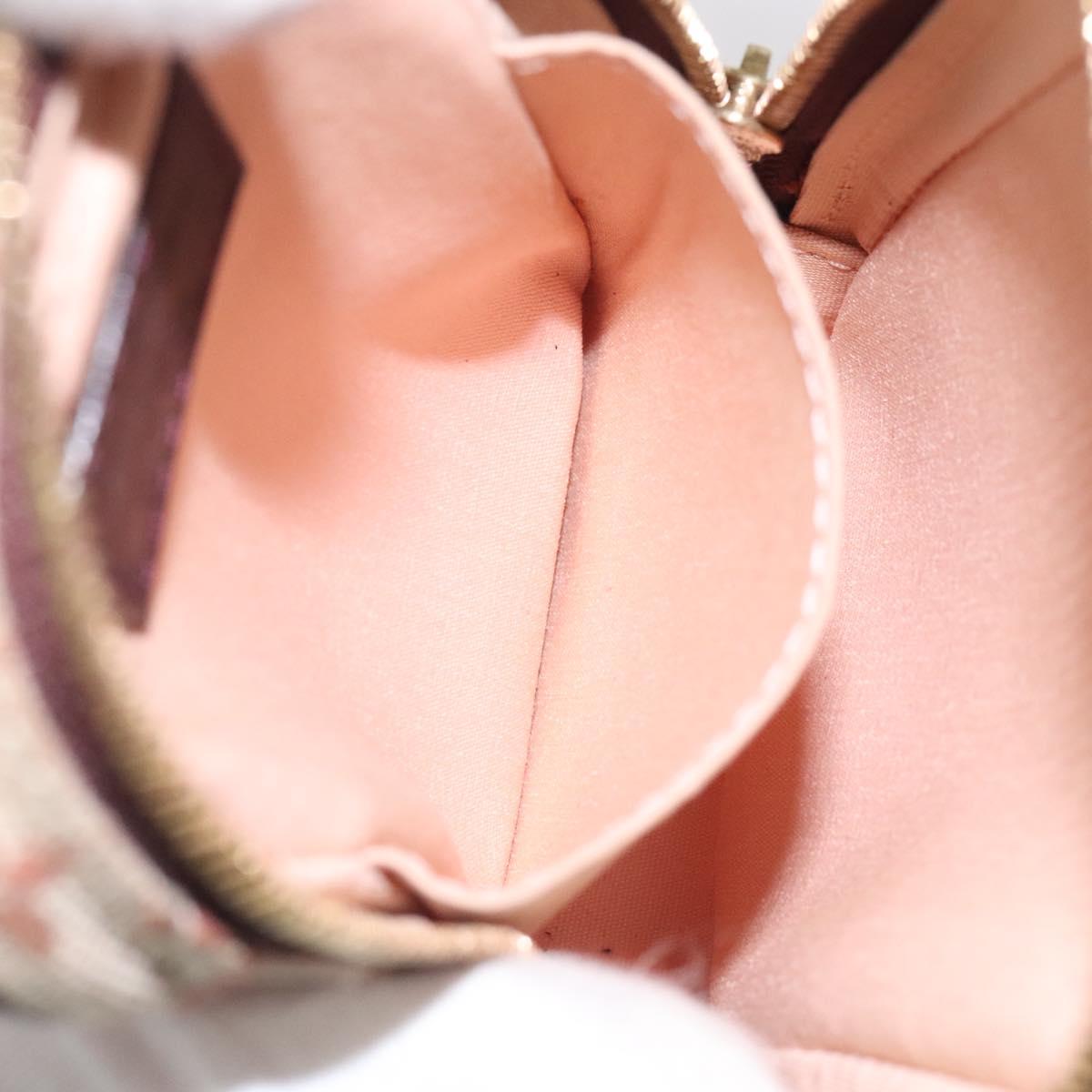 LOUIS VUITTON Monogram Mini US Digital Pouch Red M60001 LV Auth 124041