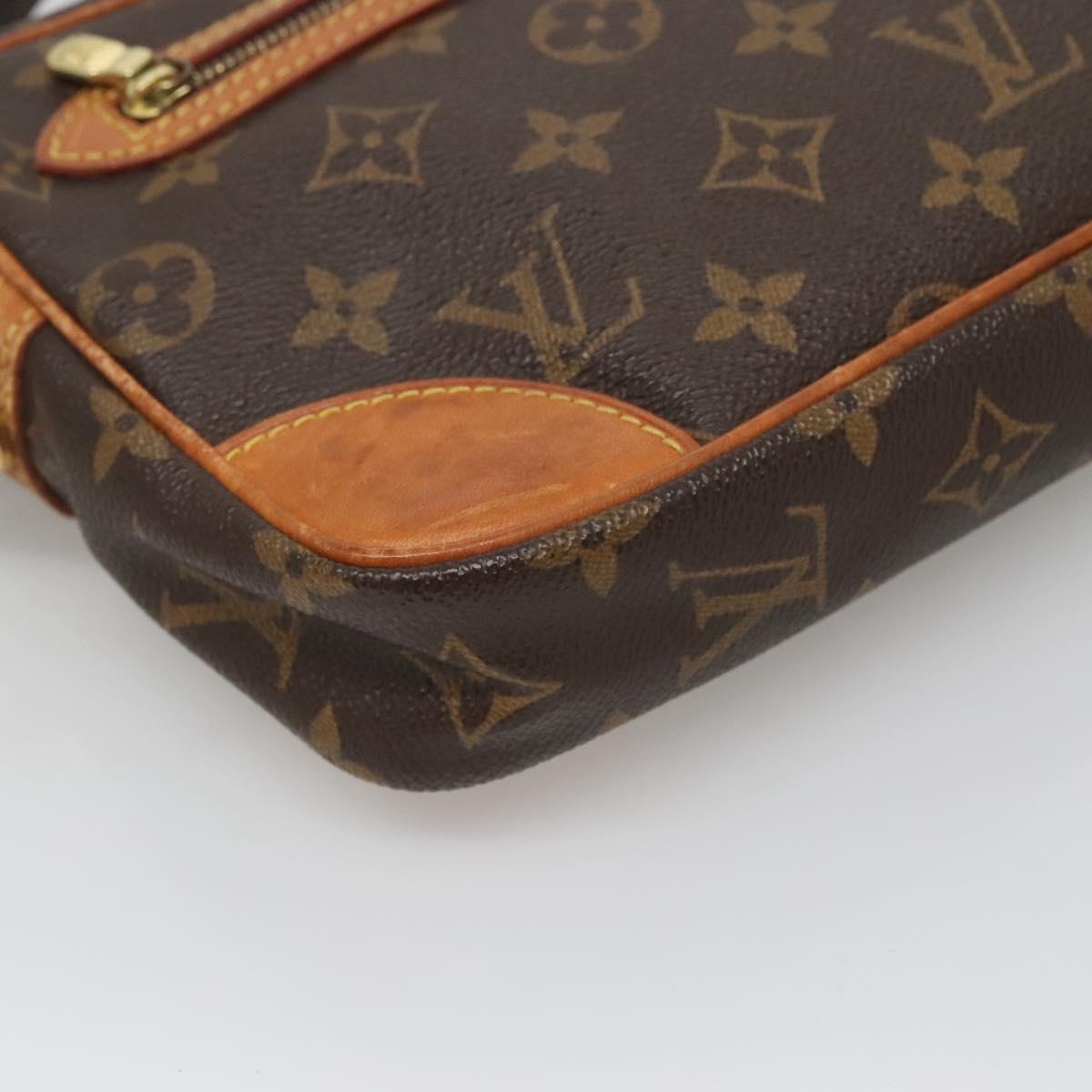LOUIS VUITTON Monogram Marly Dragonne GM Clutch Bag M51825 LV Auth 124081