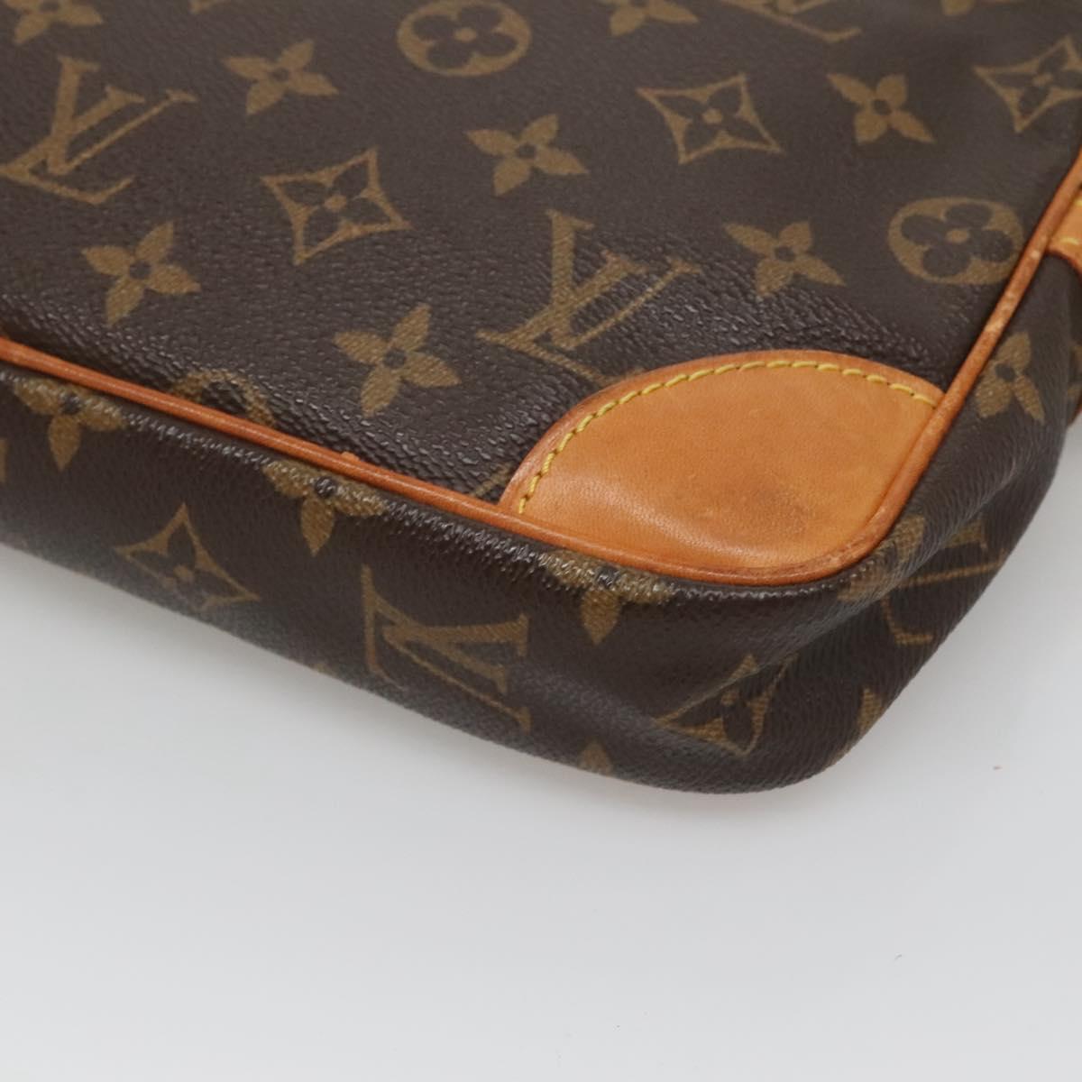 LOUIS VUITTON Monogram Marly Dragonne GM Clutch Bag M51825 LV Auth 124081