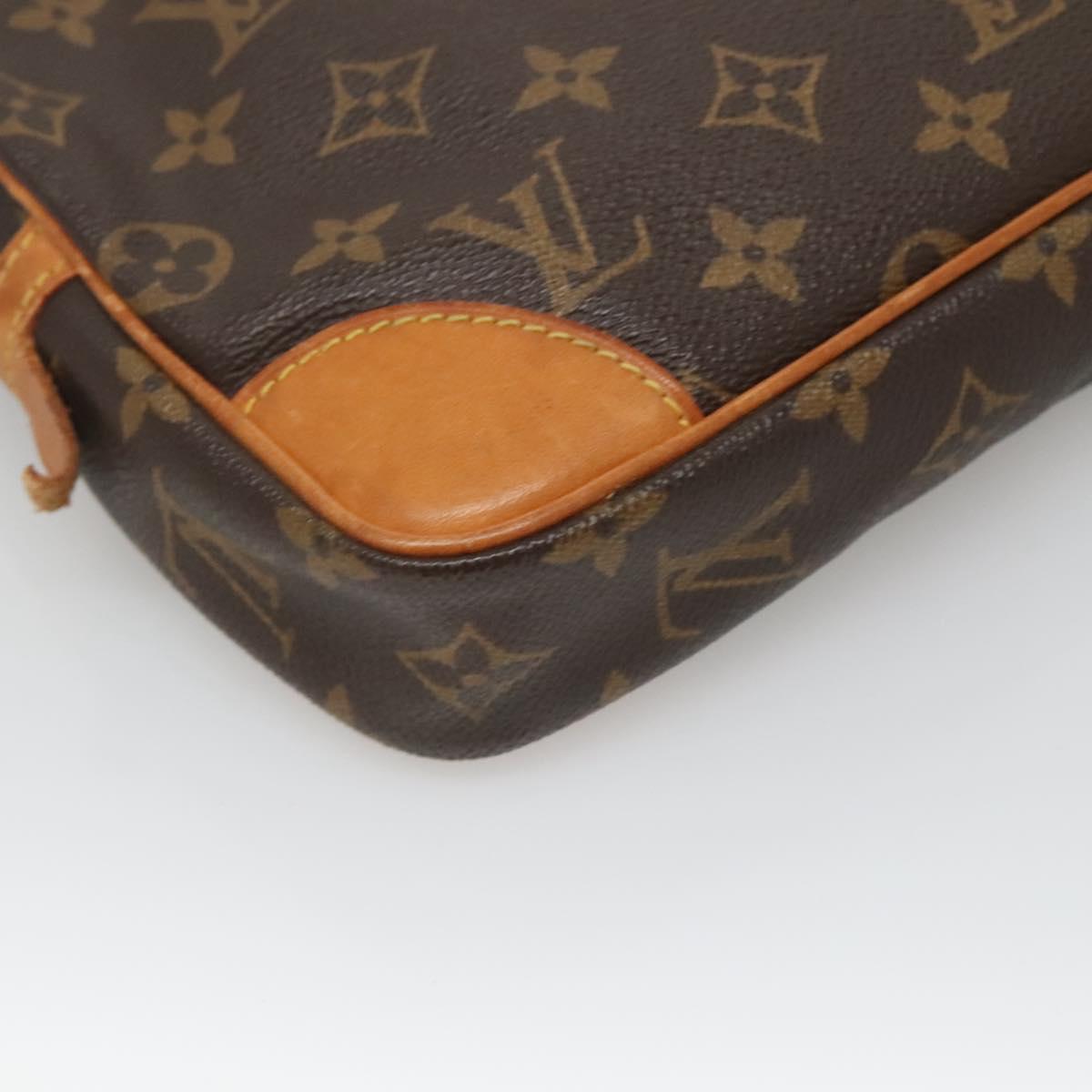 LOUIS VUITTON Monogram Marly Dragonne GM Clutch Bag M51825 LV Auth 124081