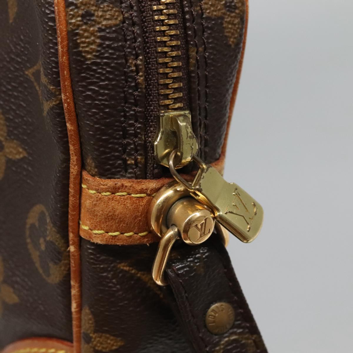 LOUIS VUITTON Monogram Marly Dragonne GM Clutch Bag M51825 LV Auth 124081