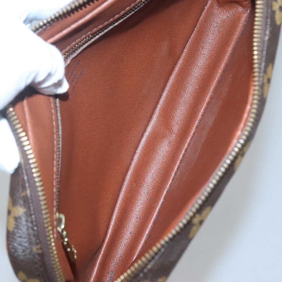 LOUIS VUITTON Monogram Marly Dragonne GM Clutch Bag M51825 LV Auth 124081