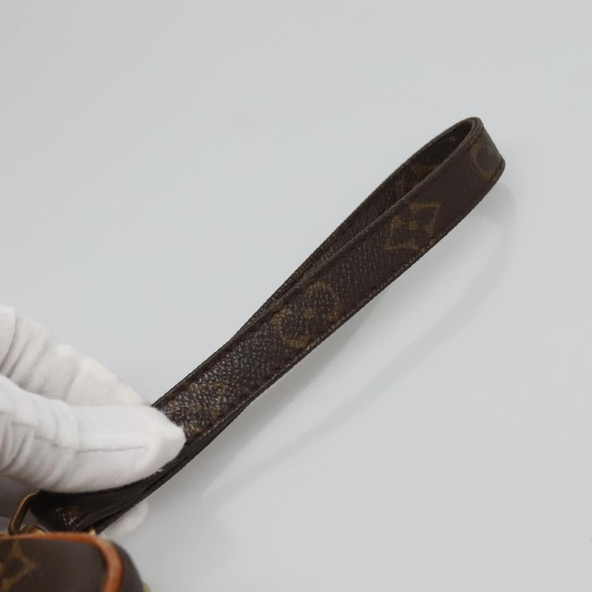 LOUIS VUITTON Monogram Marly Dragonne GM Clutch Bag M51825 LV Auth 124081