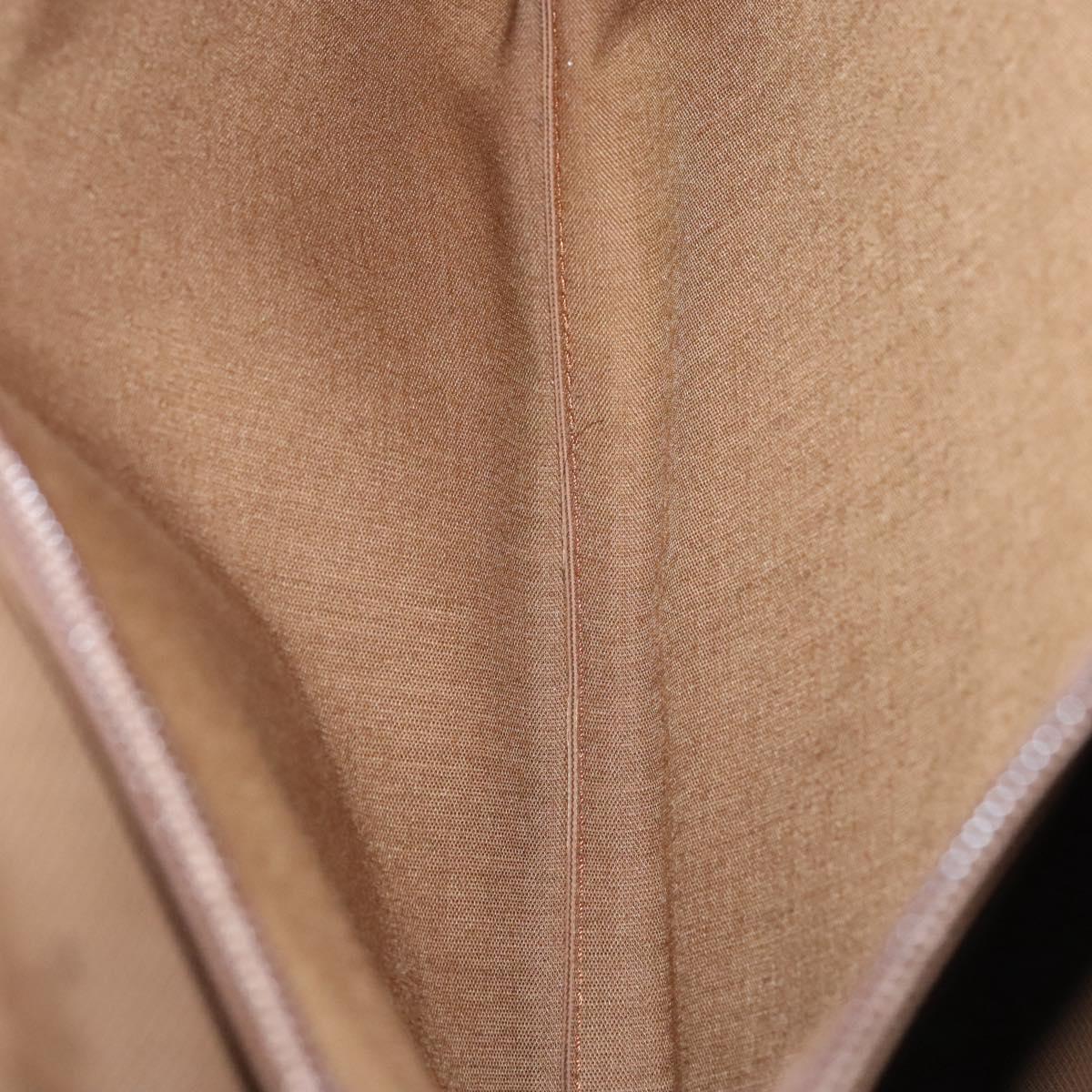 BURBERRY Nova Check Tote Bag Canvas Beige Auth 124112