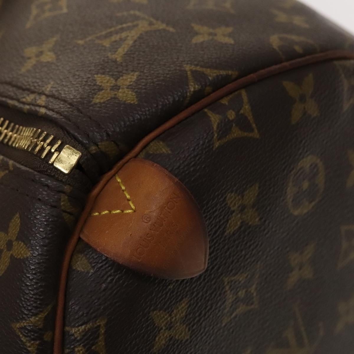 LOUIS VUITTON Monogram Keepall 55 Boston Bag M41424 LV Auth 124121