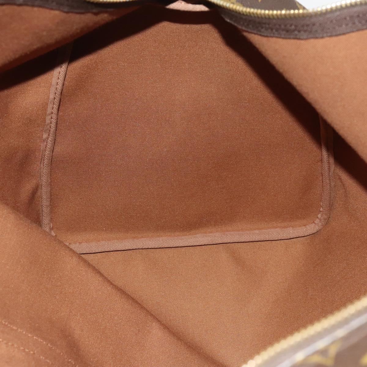 LOUIS VUITTON Monogram Keepall 55 Boston Bag M41424 LV Auth 124121