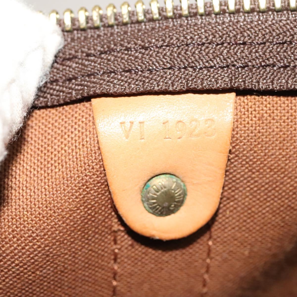 LOUIS VUITTON Monogram Keepall 55 Boston Bag M41424 LV Auth 124121