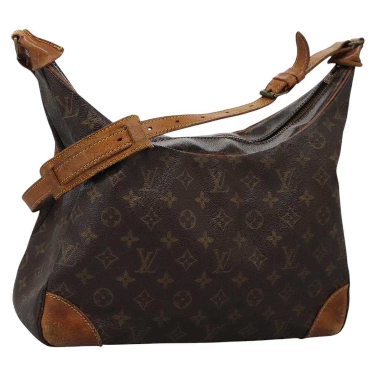 LOUIS VUITTON Monogram Boulogne 35 Shoulder Bag M51260 LV Auth 124238