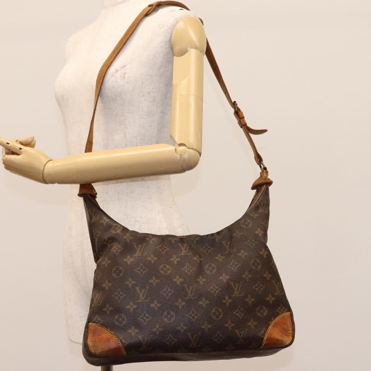 LOUIS VUITTON Monogram Boulogne 35 Shoulder Bag M51260 LV Auth 124238
