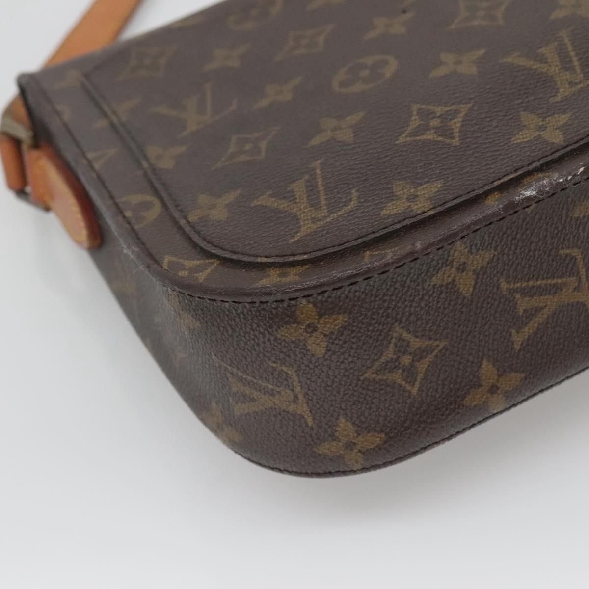 LOUIS VUITTON Monogram Saint Cloud GM Shoulder Bag M51242 LV Auth 124259