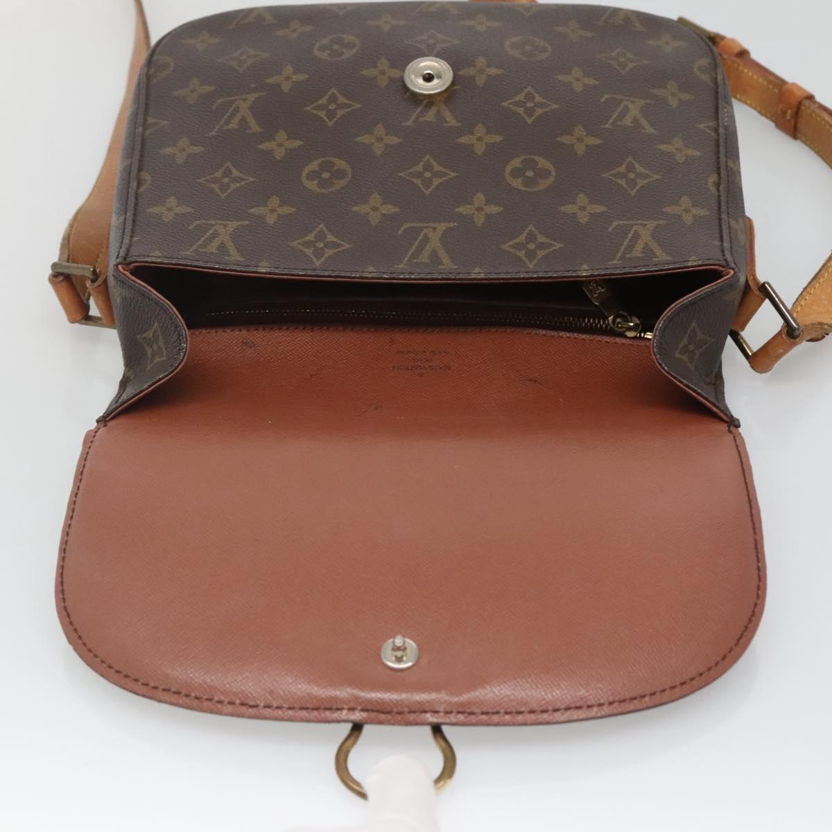LOUIS VUITTON Monogram Saint Cloud GM Shoulder Bag M51242 LV Auth 124259