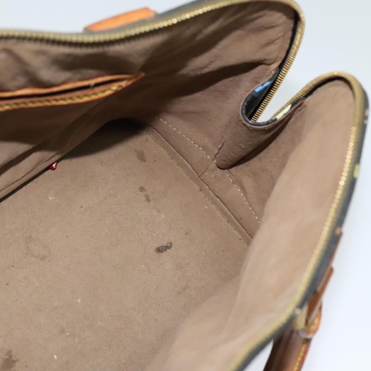 LOUIS VUITTON Monogram Multicolor Alma Hand Bag Black M92646 LV Auth 124283