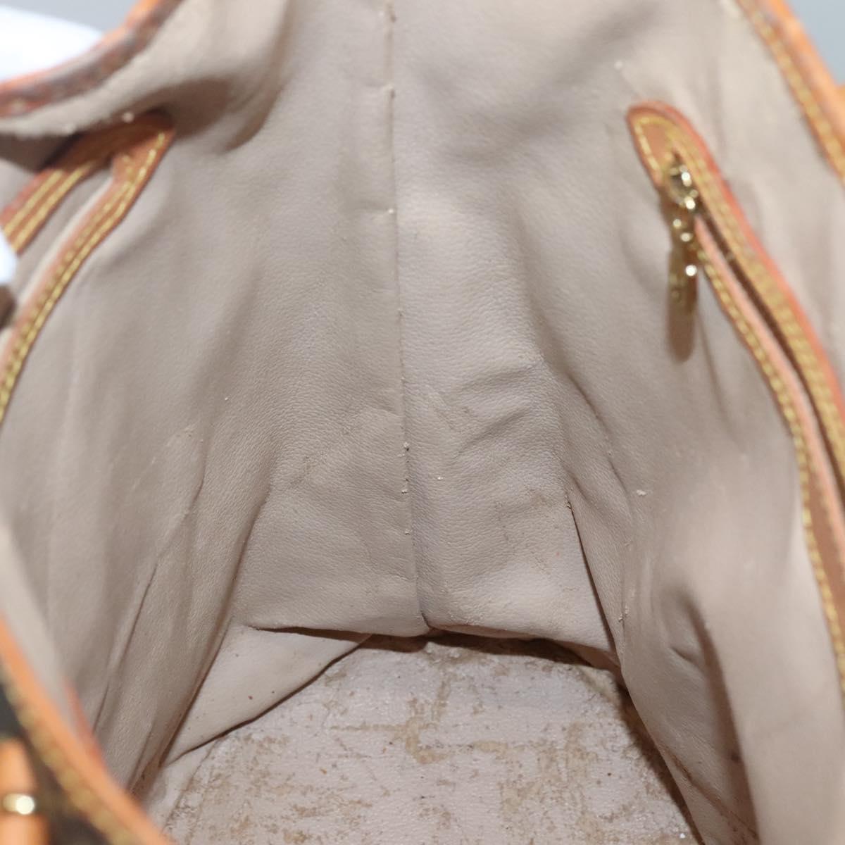 LOUIS VUITTON Monogram Bucket GM Shoulder Bag M42236 LV Auth 124334