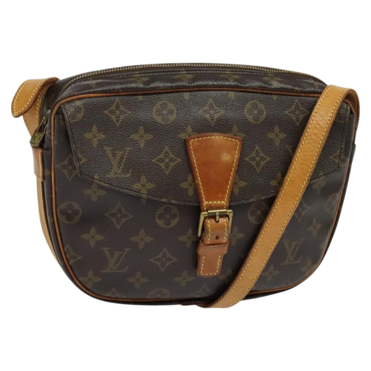 LOUIS VUITTON Monogram Jeune Fille GM Shoulder Bag M51225 LV Auth 124365