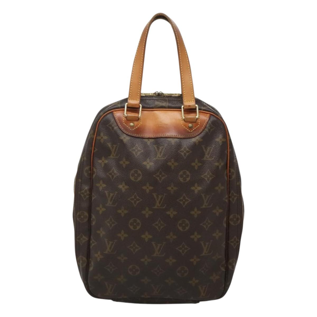 LOUIS VUITTON Monogram Excursion Hand Bag M41450 LV Auth 124366