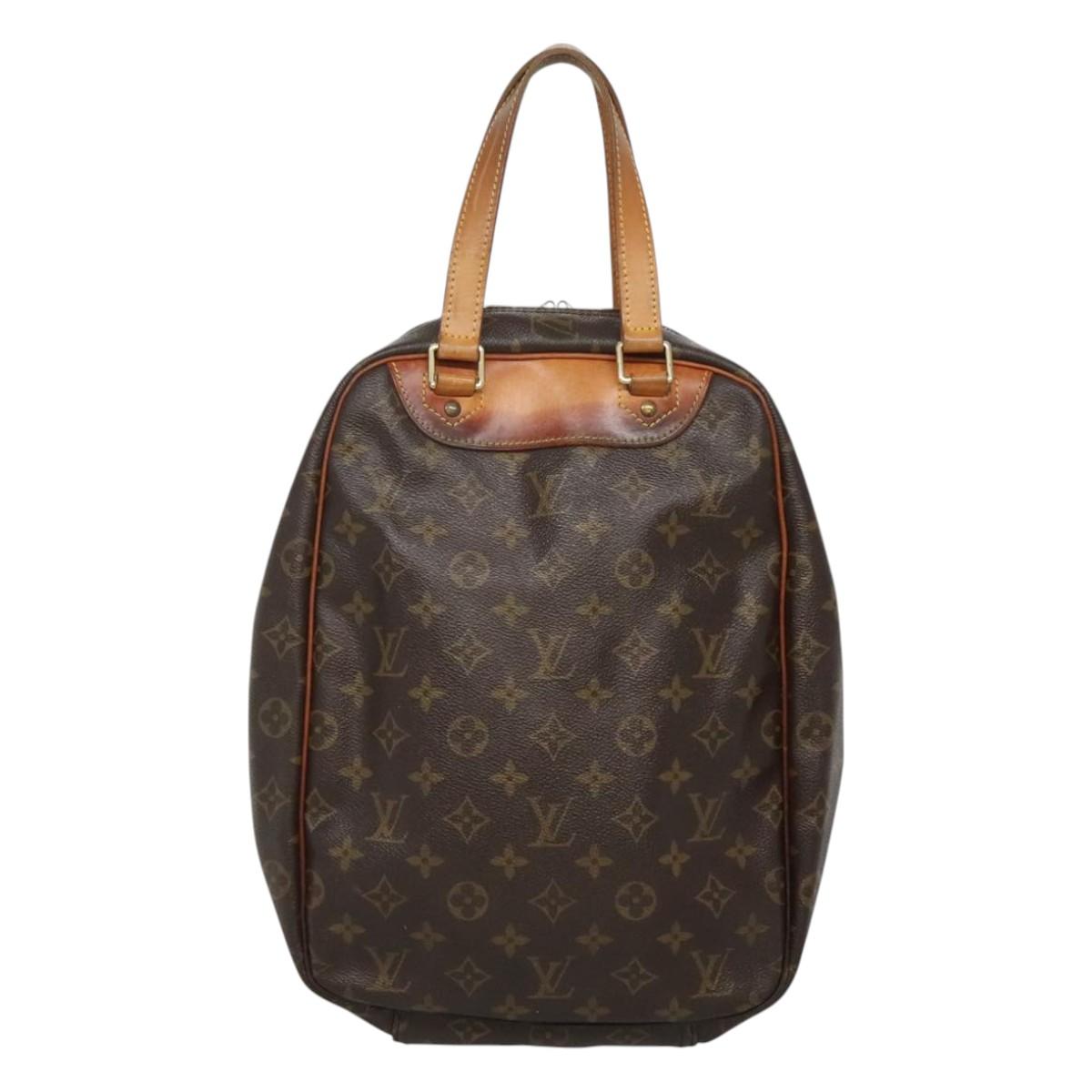 LOUIS VUITTON Monogram Excursion Hand Bag M41450 LV Auth 124366