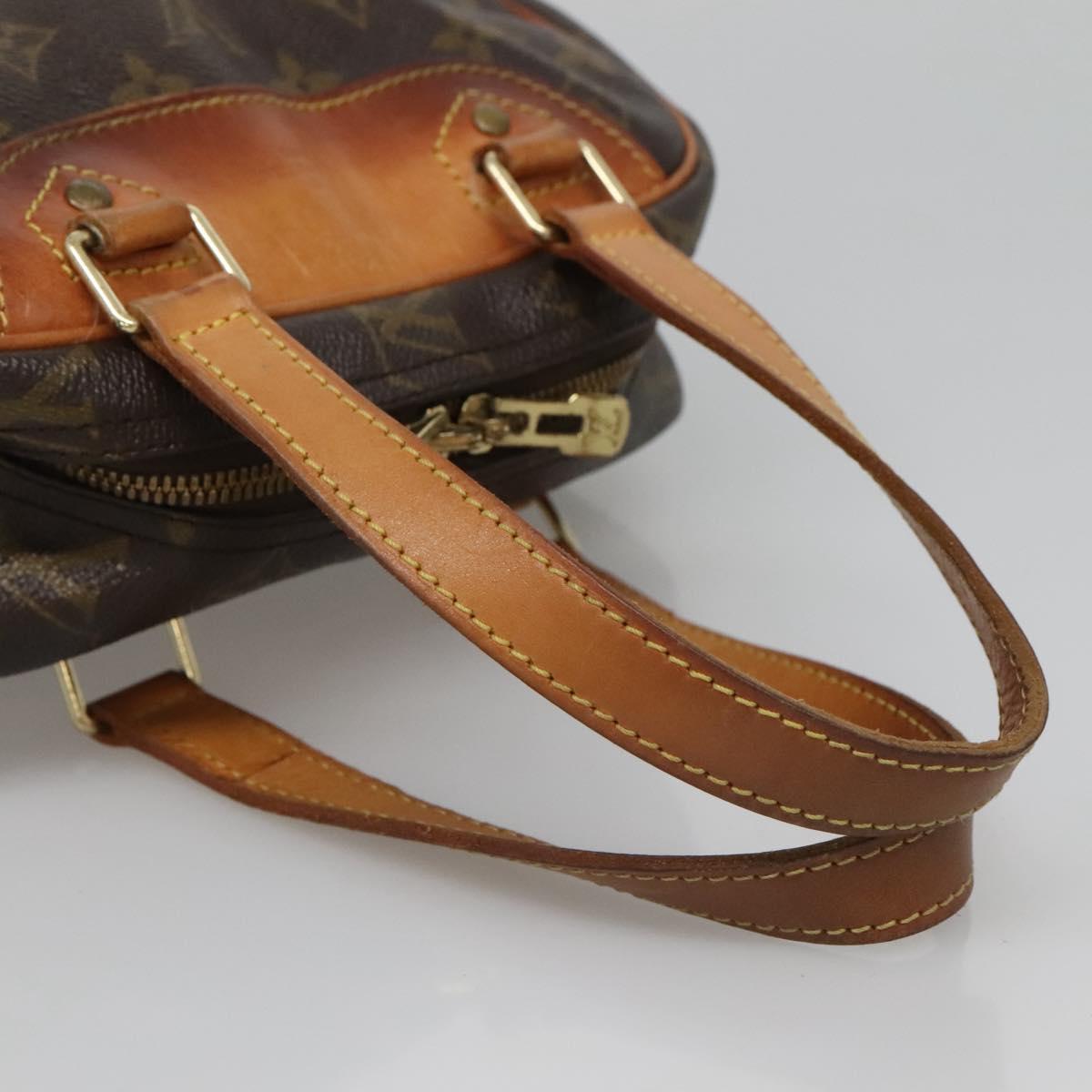 LOUIS VUITTON Monogram Excursion Hand Bag M41450 LV Auth 124366