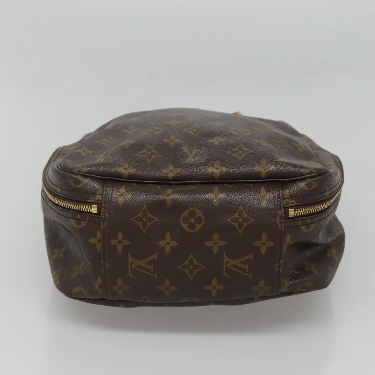 LOUIS VUITTON Monogram Excursion Hand Bag M41450 LV Auth 124366