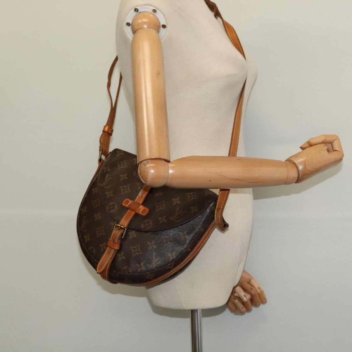 LOUIS VUITTON Monogram Chantilly MM Shoulder Bag M51233 LV Auth 124367