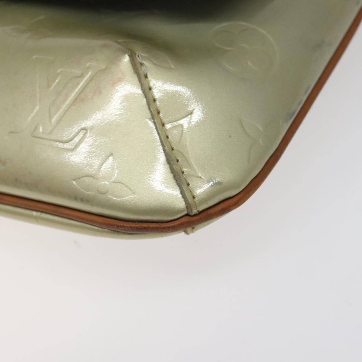 LOUIS VUITTON Monogram Vernis Thompson Street Bag Gris M91008 LV Auth 124371