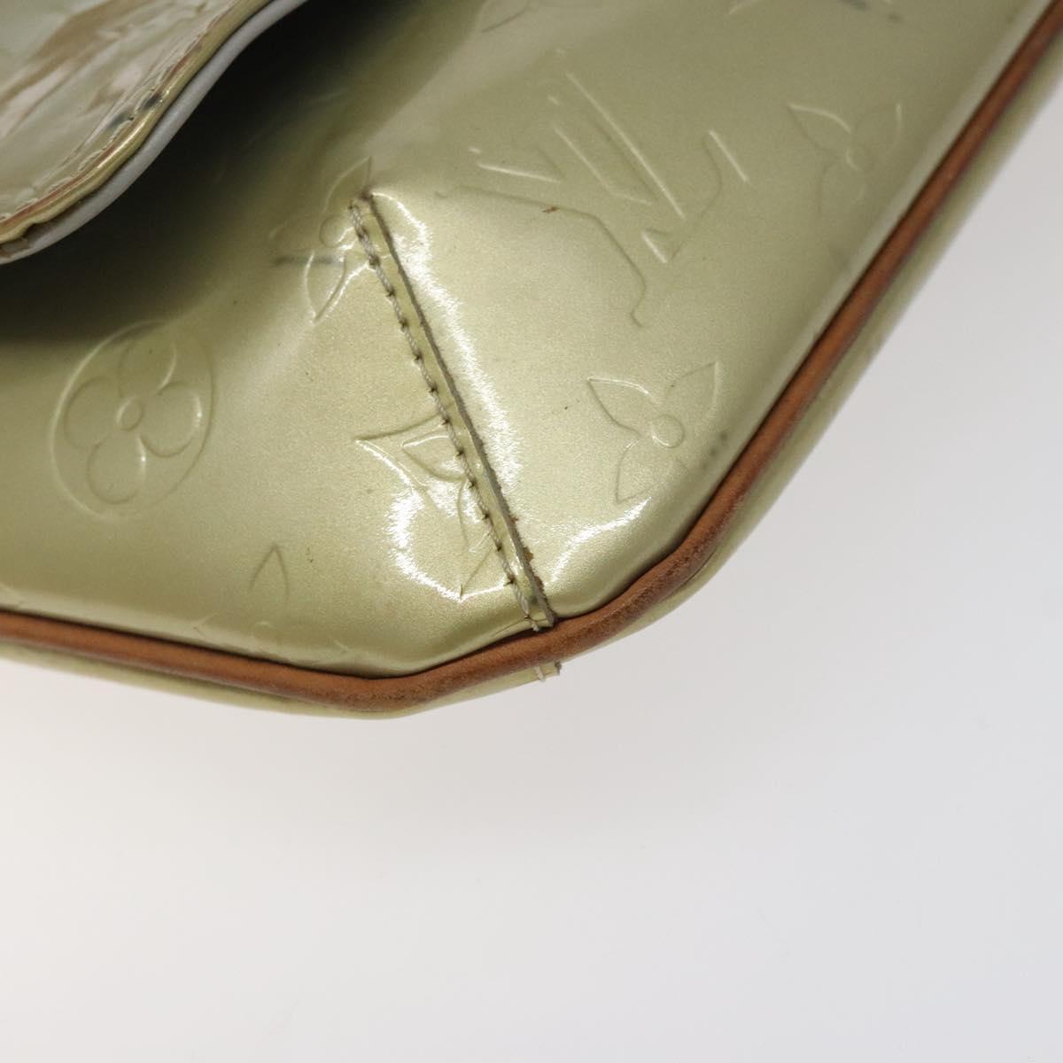 LOUIS VUITTON Monogram Vernis Thompson Street Bag Gris M91008 LV Auth 124371