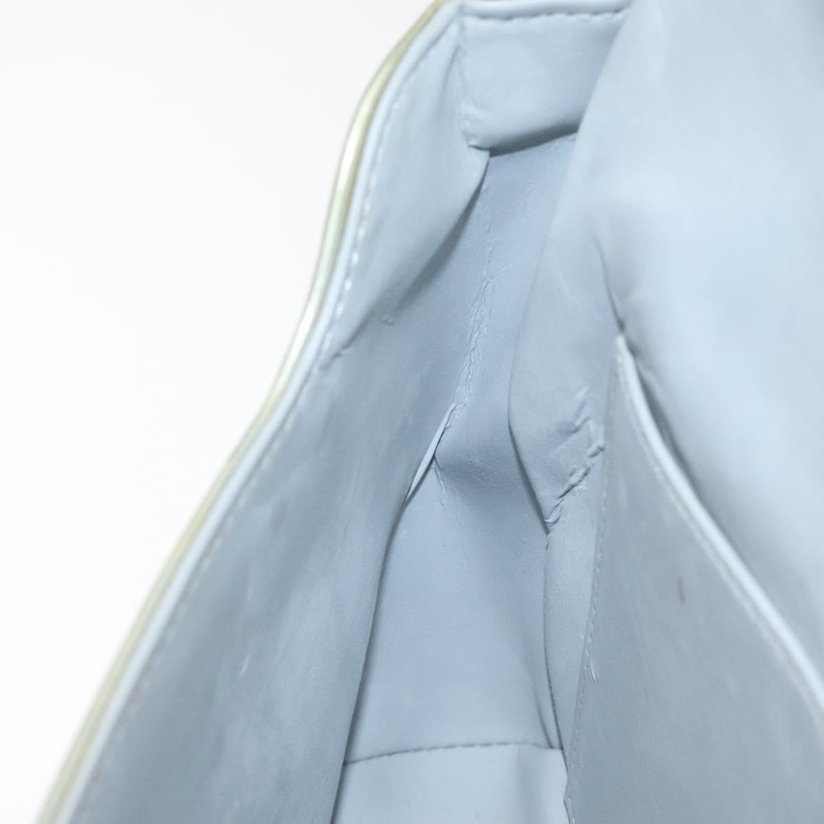 LOUIS VUITTON Monogram Vernis Thompson Street Bag Gris M91008 LV Auth 124371