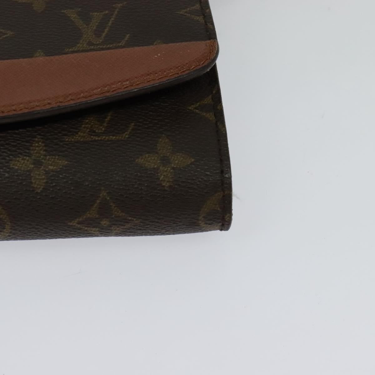 LOUIS VUITTON Monogram Bordeaux 24 Shoulder Bag M51798 LV Auth 124391