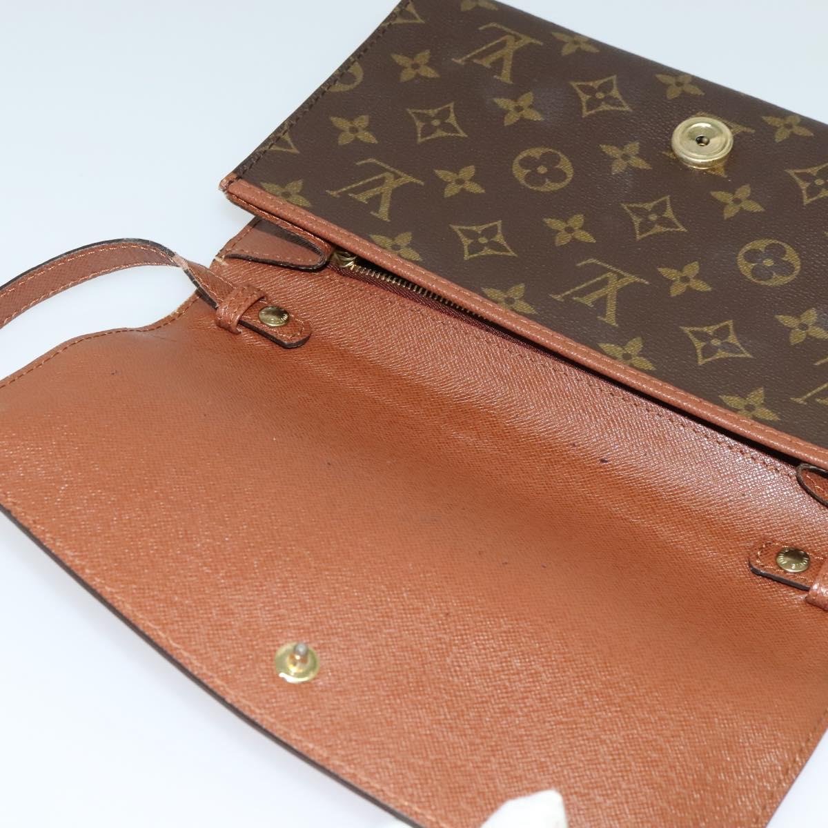 LOUIS VUITTON Monogram Bordeaux 24 Shoulder Bag M51798 LV Auth 124391