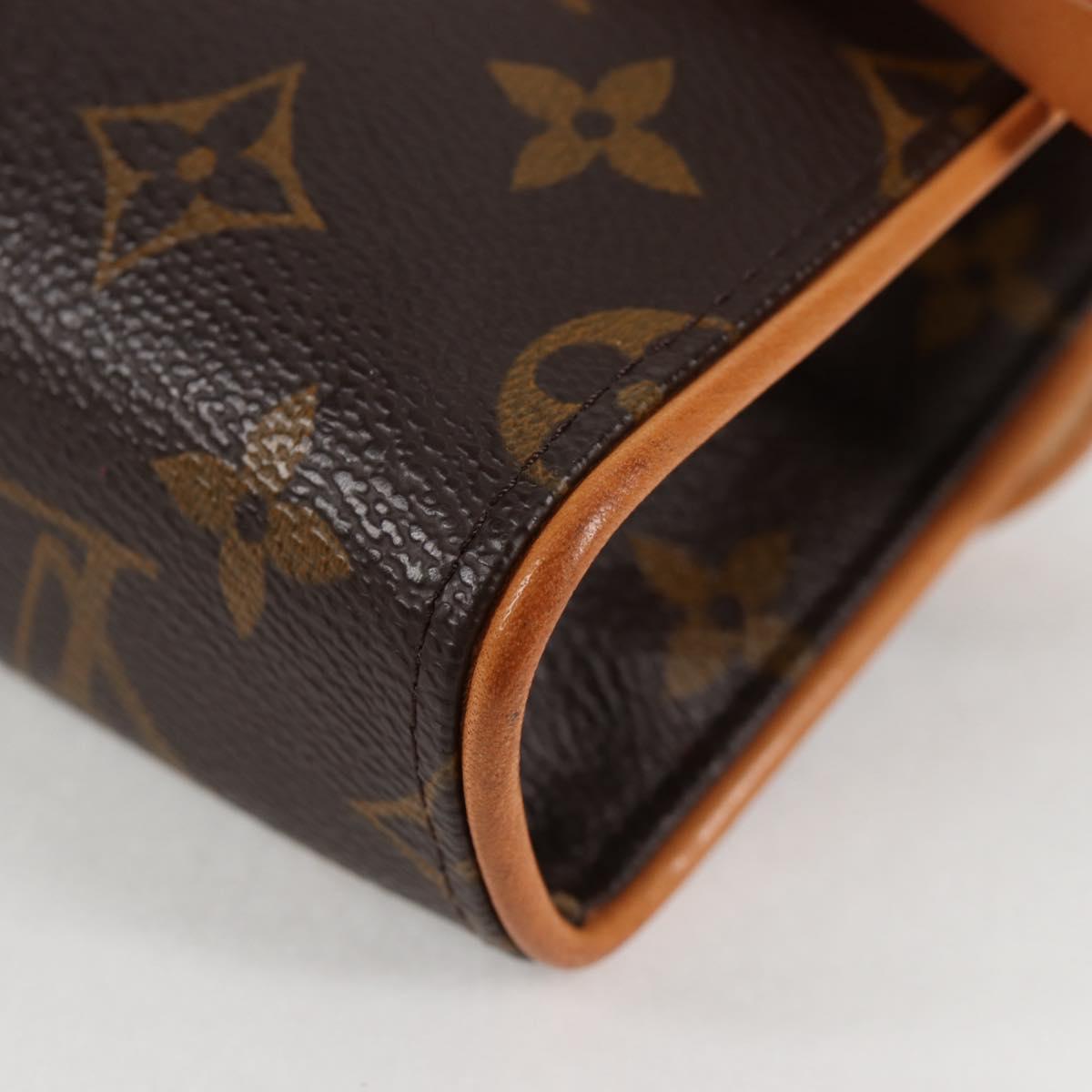 LOUIS VUITTON Monogram Pochette Florentine Waist Bag M51855 LV Auth 124392V