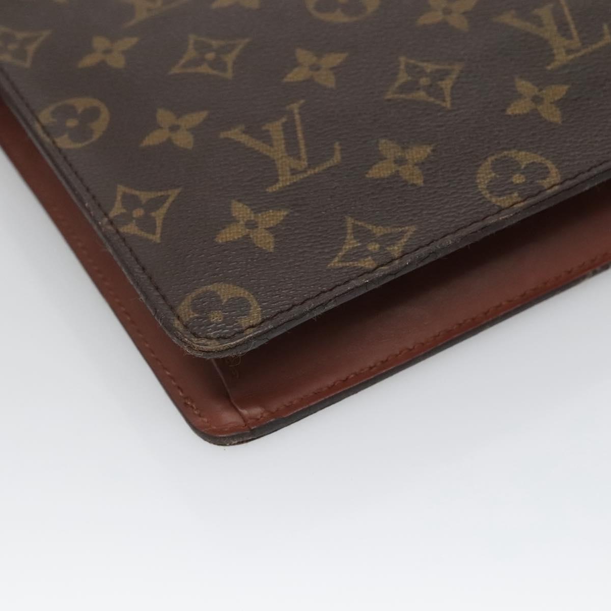LOUIS VUITTON Monogram Pochette Homme Clutch Bag M51795 LV Auth 124453