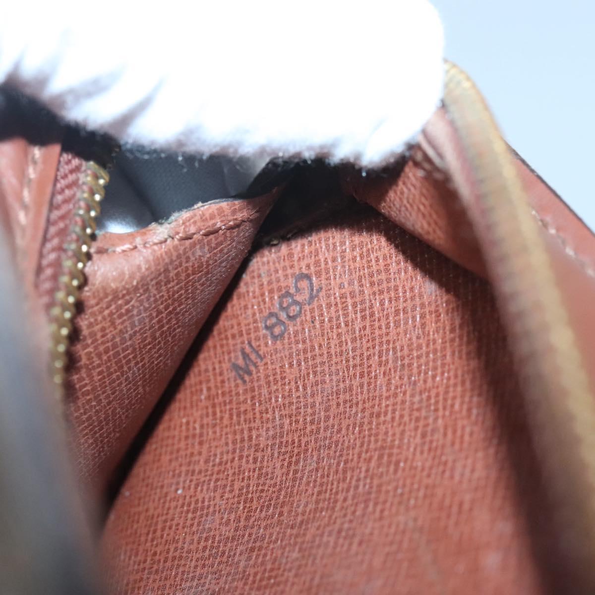 LOUIS VUITTON Monogram Pochette Homme Clutch Bag M51795 LV Auth 124453