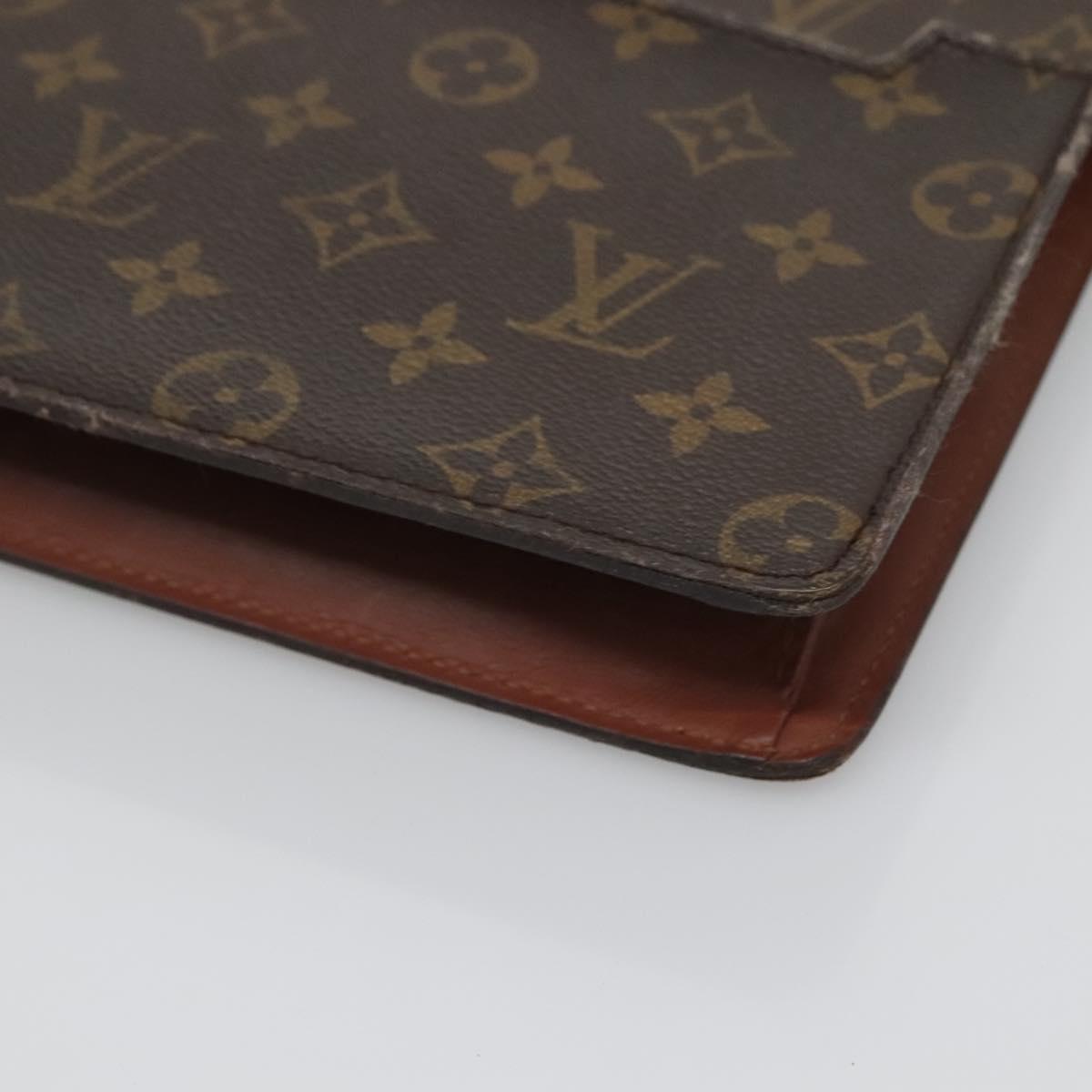 LOUIS VUITTON Monogram Pochette Homme Clutch Bag M51795 LV Auth 124453