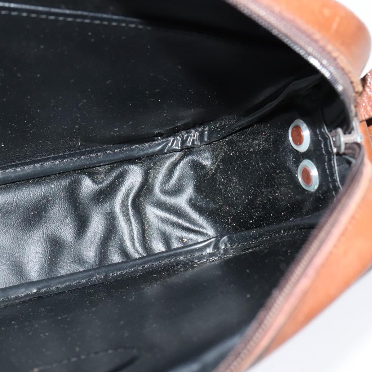 Burberrys Nova Check Shoulder Bag Canvas Beige Gold Auth 124461