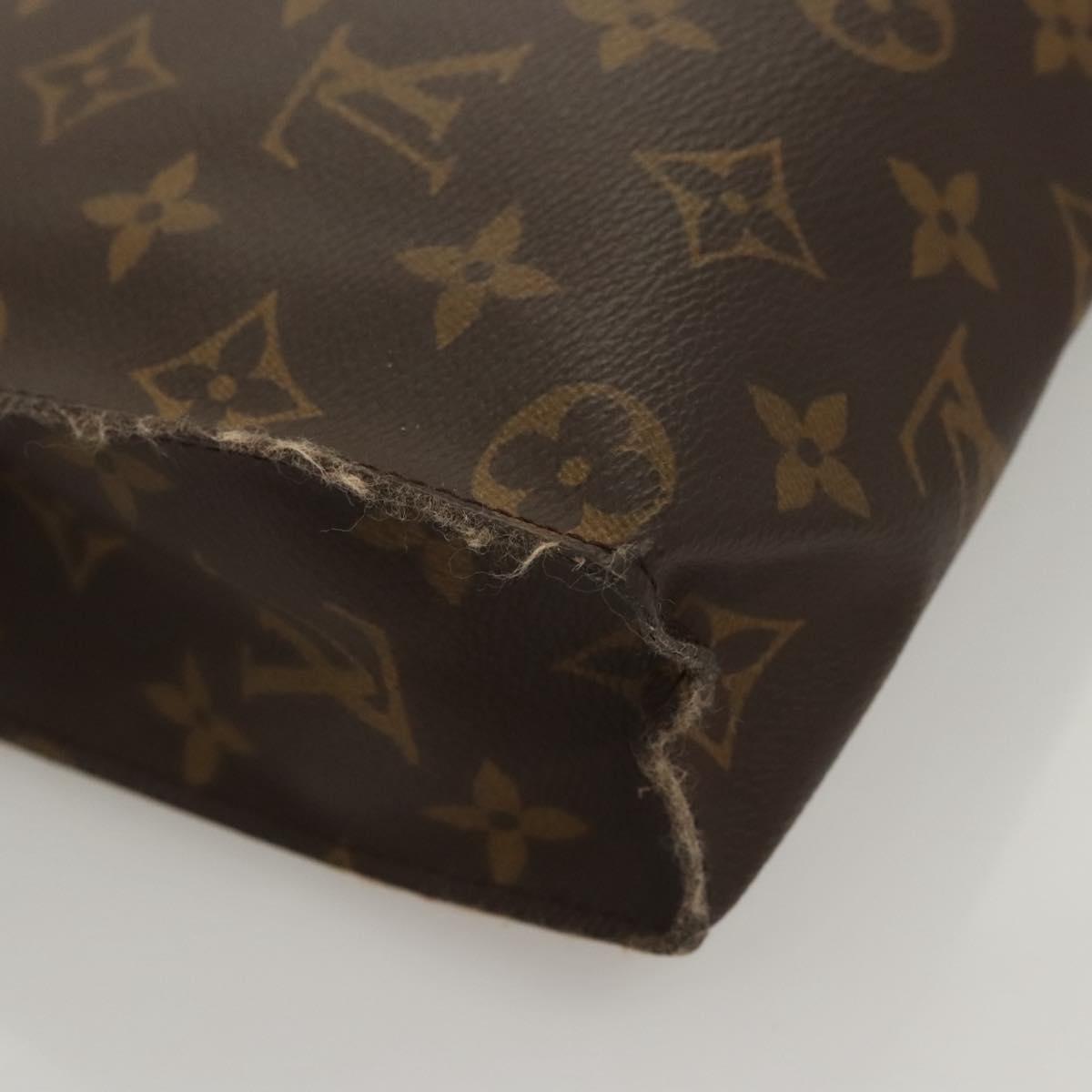 LOUIS VUITTON Monogram Poche Toilette 26 Pouch M47542 LV Auth 124470