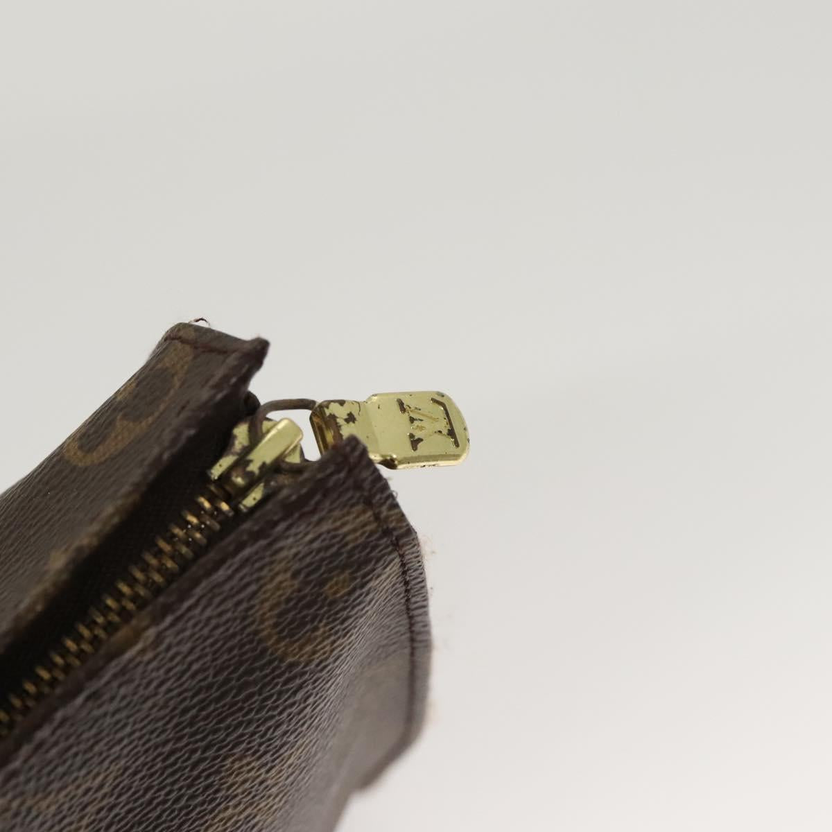 LOUIS VUITTON Monogram Poche Toilette 26 Pouch M47542 LV Auth 124470