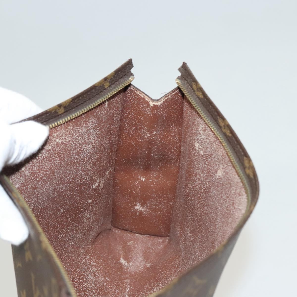 LOUIS VUITTON Monogram Poche Toilette 26 Pouch M47542 LV Auth 124470