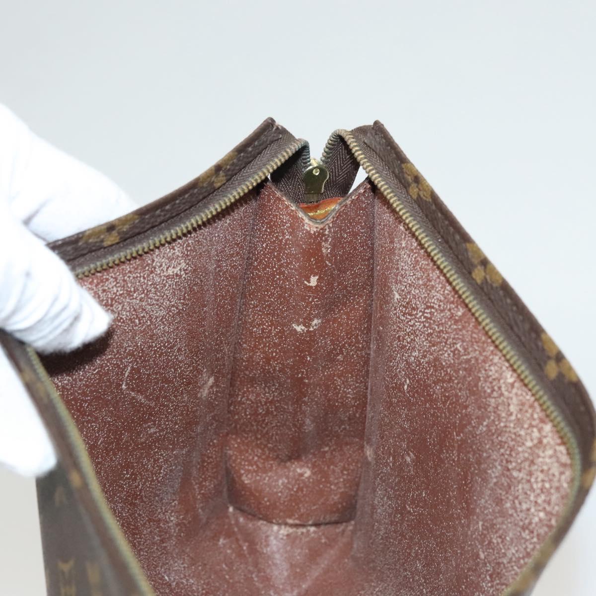 LOUIS VUITTON Monogram Poche Toilette 26 Pouch M47542 LV Auth 124470