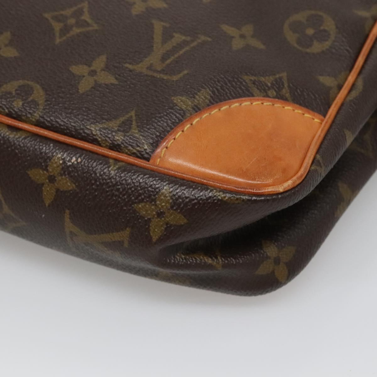LOUIS VUITTON Monogram Compiegne 28 Clutch Bag M51845 LV Auth 124471