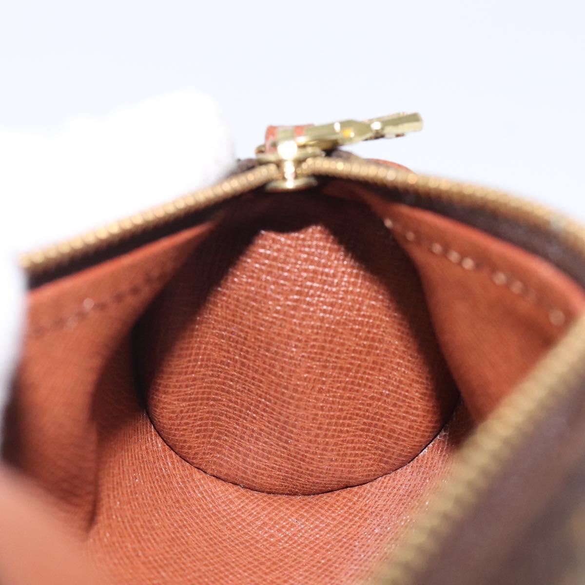 LOUIS VUITTON Monogram Papillon Pouch LV Auth 124479