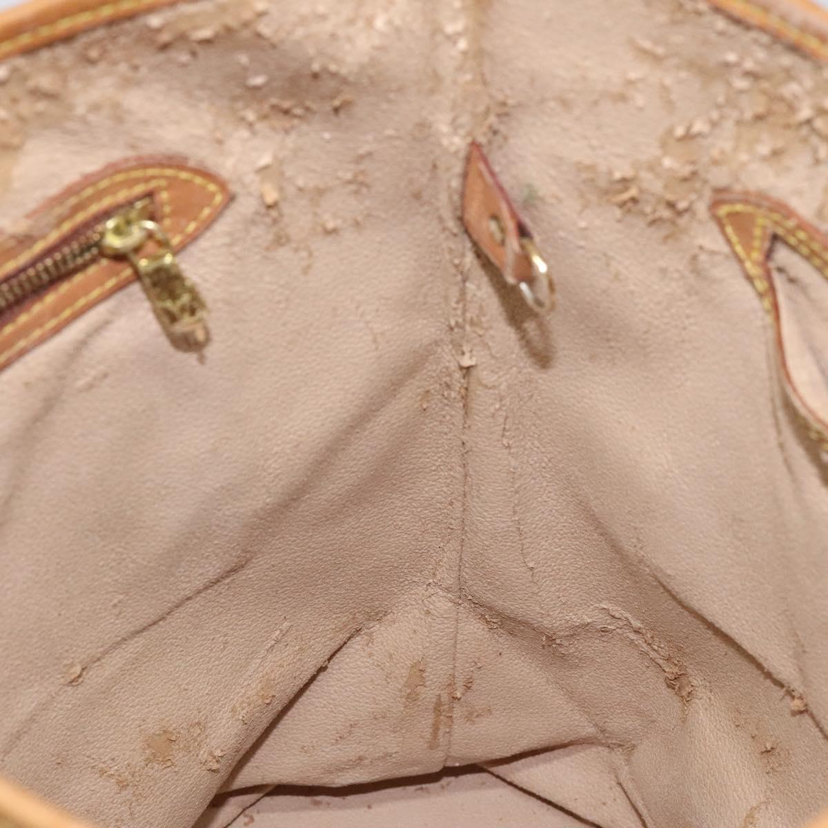 LOUIS VUITTON Monogram Bucket GM Shoulder Bag M42236 LV Auth 124532