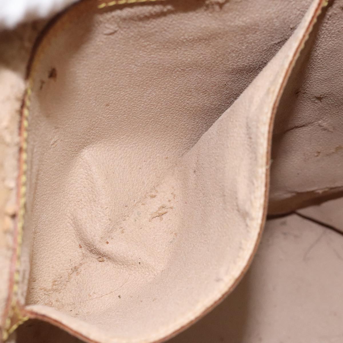 LOUIS VUITTON Monogram Bucket GM Shoulder Bag M42236 LV Auth 124532