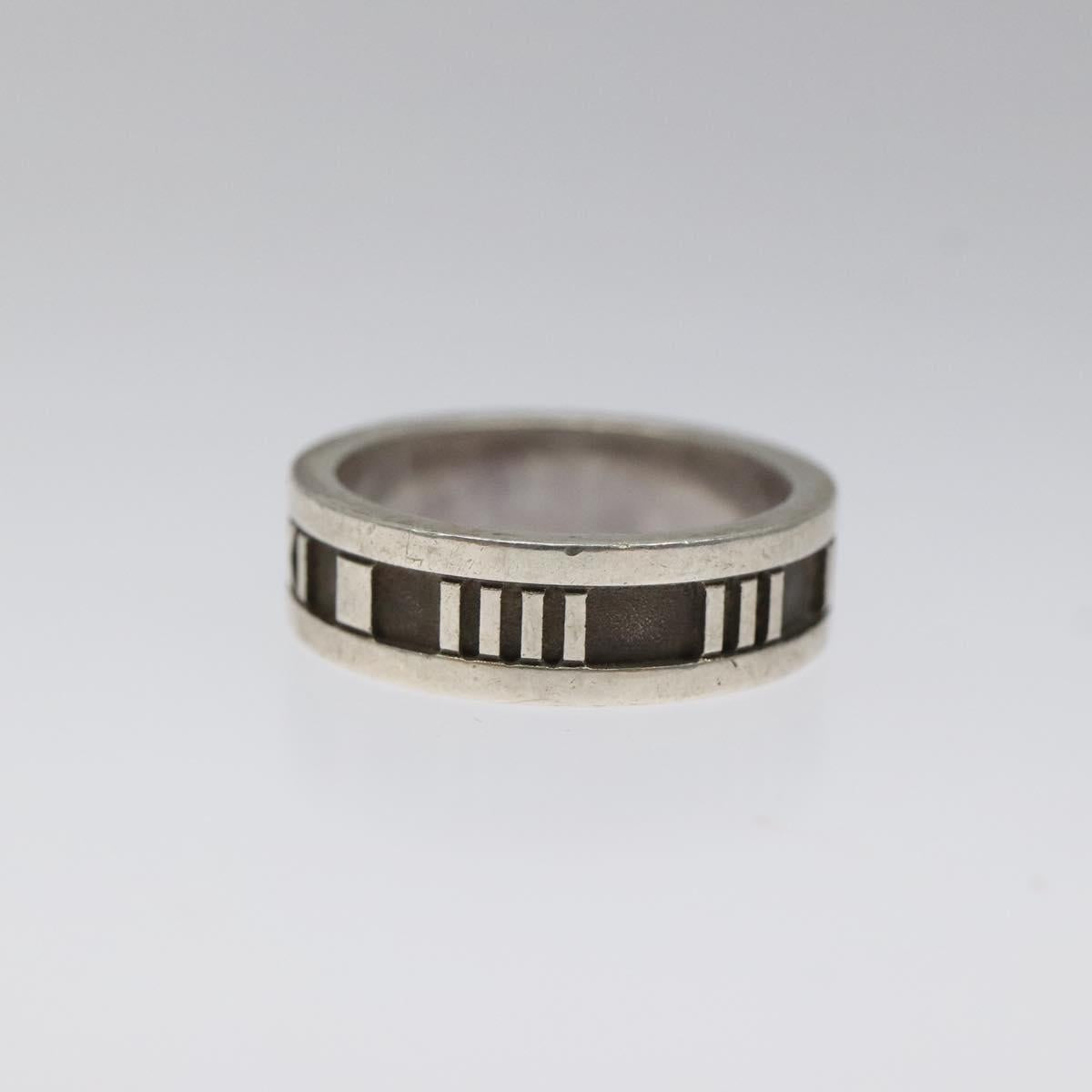 TIFFANY&Co. Atlas Ring Ag925 Silver Auth 124555