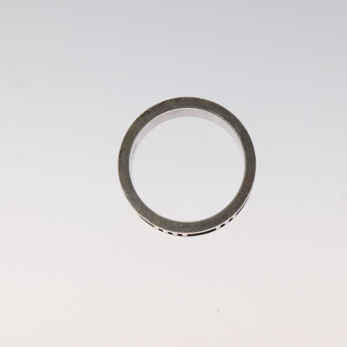 TIFFANY&Co. Atlas Ring Ag925 Silver Auth 124555