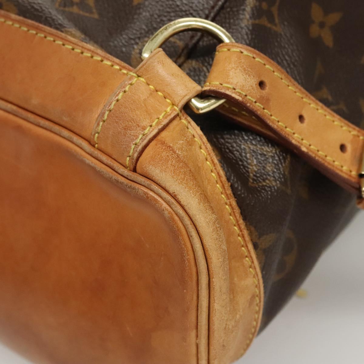 LOUIS VUITTON Monogram Montsouris MM Backpack M51136 LV Auth 124644