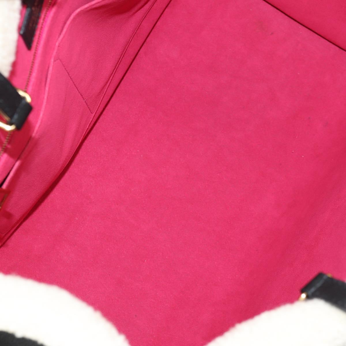 LOUIS VUITTON Monogram Shearing On The Go GM Tote Bag M56958 LV Auth 124652S